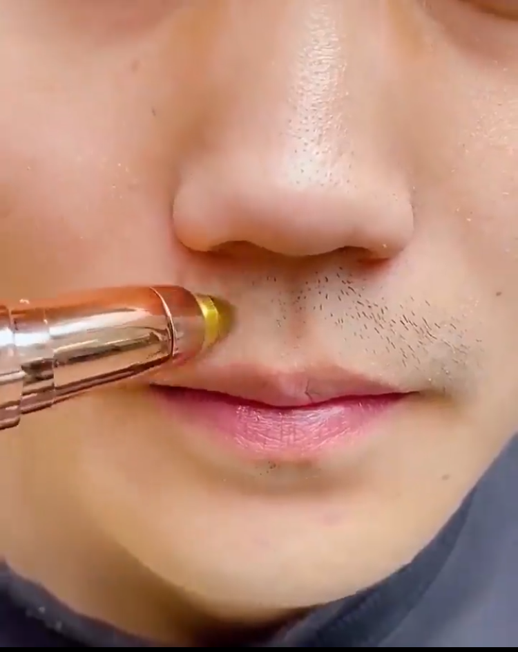 Flawless facial hair removal